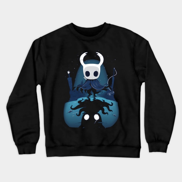 Hollow Knight Reflection Crewneck Sweatshirt by GraphicTeeShop